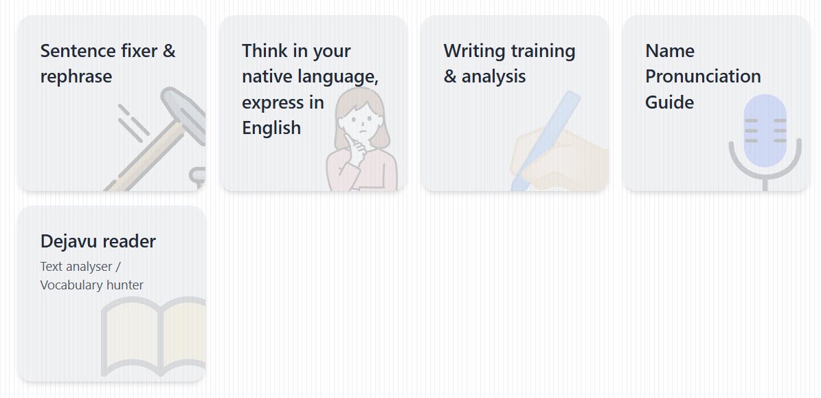 Language Tools
