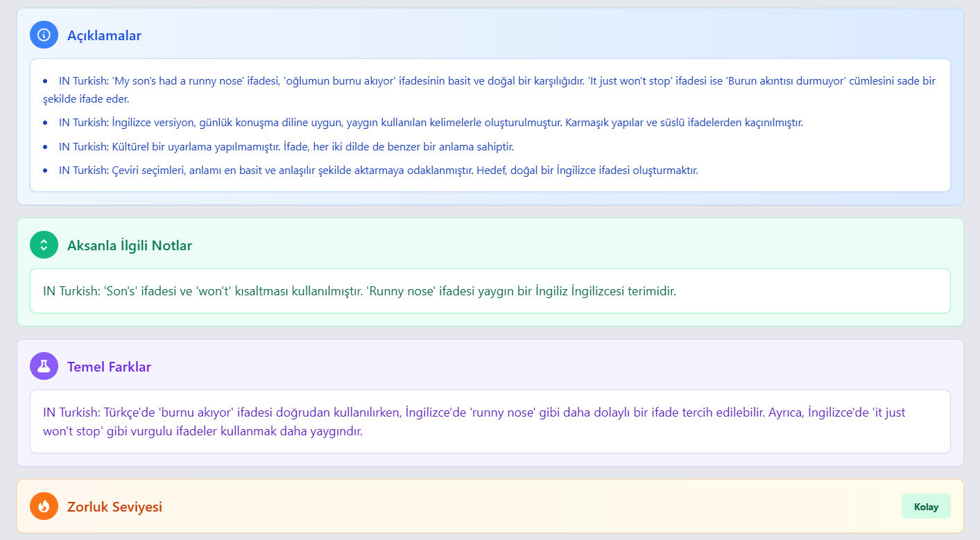 Ana dilde düşün ingilizce ifade et